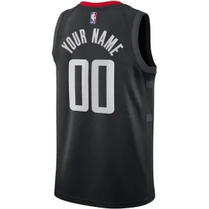 Houston Rockets Košarkaški dres Statement Edition Swingman Prilagođeno Crna