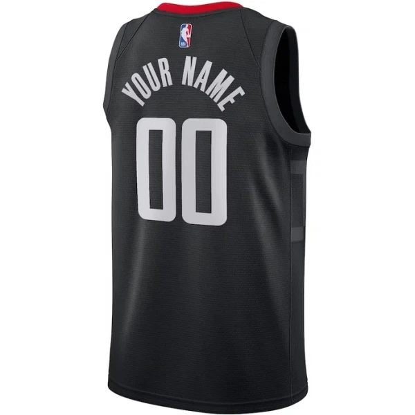 Houston Rockets Košarkaški dres Statement Edition Swingman Prilagođeno Crna