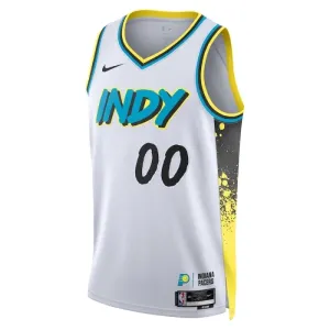 Indiana Pacers Košarkaški dres City Edition 2024/25 Swingman Prilagođeno Bijela