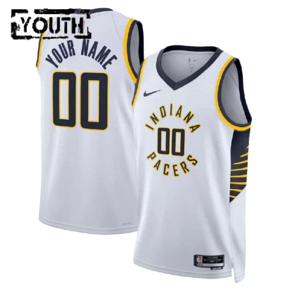 Indiana Pacers Košarkaški dres Djeca Association Edition Swingman Prilagođeno Bijela Indiana Pacers Košarkaški dres Djeca Association Edition Swingman Prilagođeno Bijela