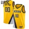 Indiana Pacers Košarkaški dres Djeca Statement Edition Swingman Prilagođeno Žuta