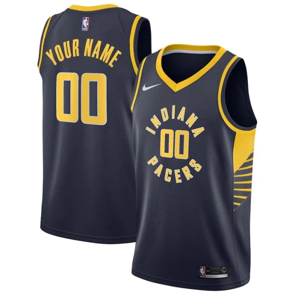 Indiana Pacers Košarkaški dres Icon Edition Swingman Prilagođeno Navy