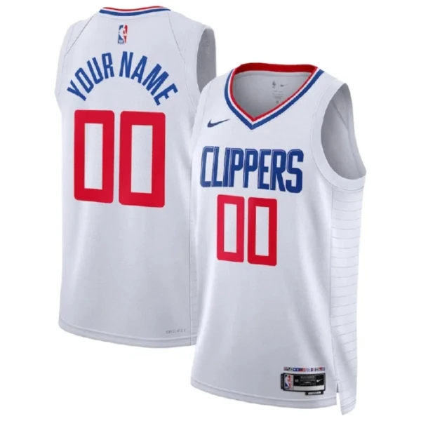 Los Angeles Clippers Košarkaški dres Association Edition Swingman Prilagođeno Bijela