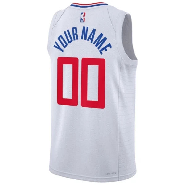 Los Angeles Clippers Košarkaški dres Association Edition Swingman Prilagođeno Bijela
