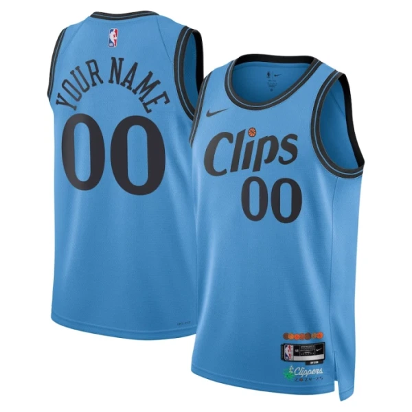 Los Angeles Clippers Košarkaški dres City Edition 2024/25 Swingman Prilagođeno Plava