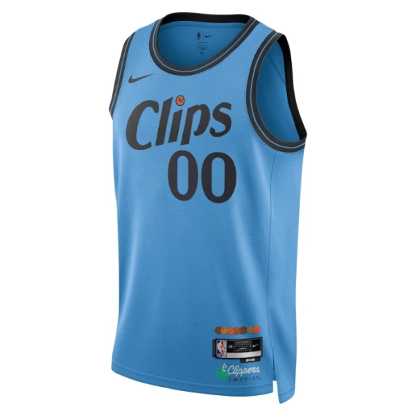 Los Angeles Clippers Košarkaški dres City Edition 2024/25 Swingman Prilagođeno Plava