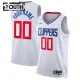 Los Angeles Clippers Košarkaški dres Djeca Association Edition Swingman Prilagođeno Bijela