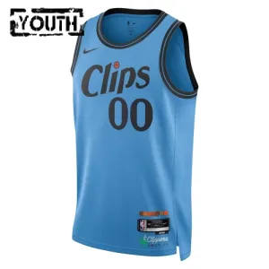 Los Angeles Clippers Košarkaški dres Djeca City Edition 2024/25 Swingman Prilagođeno Plava