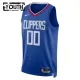 Los Angeles Clippers Košarkaški dres Djeca Icon Edition Swingman Prilagođeno Plava