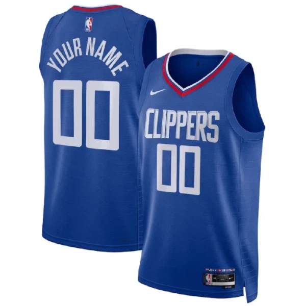 Los Angeles Clippers Košarkaški dres Icon Edition Swingman Prilagođeno Plava