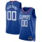 Los Angeles Clippers Košarkaški dres Icon Edition Swingman Prilagođeno Plava