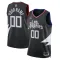 Los Angeles Clippers Košarkaški dres Statement Edition Swingman Prilagođeno Crna