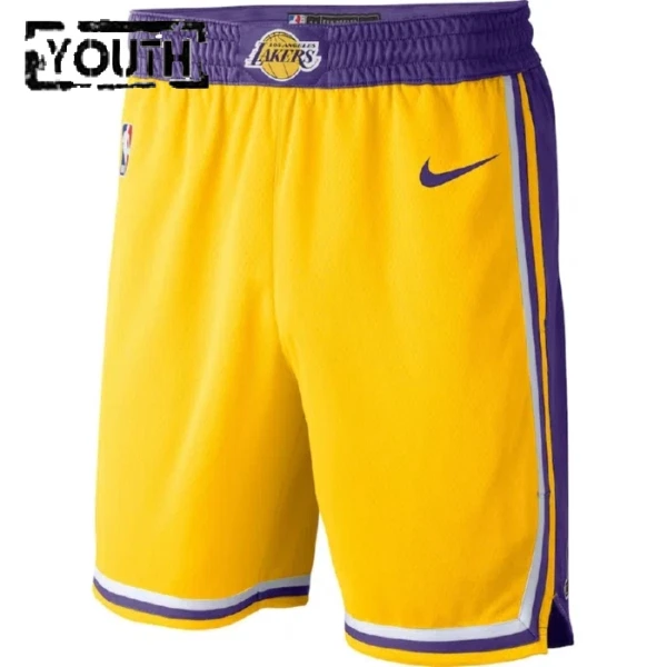Los Angeles Lakers Košarkaške hlačice Djeca Icon Edition Swingman