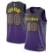 Los Angeles Lakers Košarkaški dres City Edition 2024/25 Swingman Prilagođeno Ljubičasta