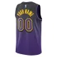 Los Angeles Lakers Košarkaški dres City Edition 2024/25 Swingman Prilagođeno Ljubičasta
