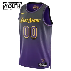 Los Angeles Lakers Košarkaški dres Djeca City Edition 2024/25 Swingman Prilagođeno Ljubičasta