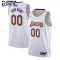 Los Angeles Lakers Košarkaški dres Djeca Icon Edition Swingman Prilagođeno Bijela