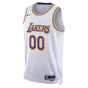 Los Angeles Lakers Košarkaški dres Icon Edition Swingman Prilagođeno Bijela