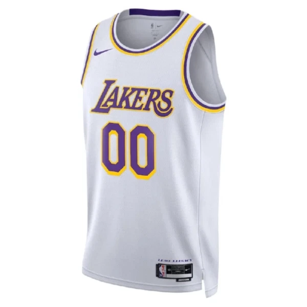 Los Angeles Lakers Košarkaški dres Icon Edition Swingman Prilagođeno Bijela