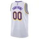 Los Angeles Lakers Košarkaški dres Icon Edition Swingman Prilagođeno Bijela