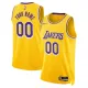 Los Angeles Lakers Košarkaški dres Icon Edition Swingman Prilagođeno Žuta