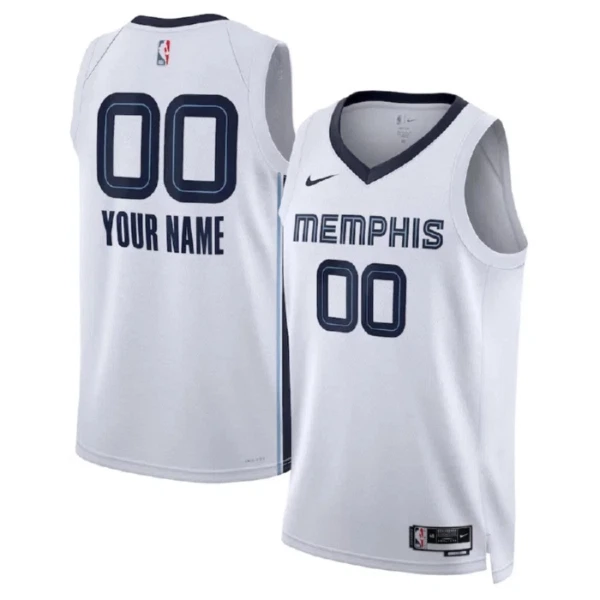 Memphis Grizzlies Košarkaški dres Association Edition Swingman Prilagođeno Bijela