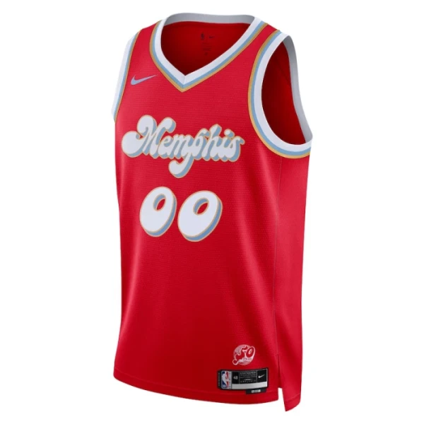 Memphis Grizzlies Košarkaški dres City Edition 2024/25 Swingman Prilagođeno Crvena