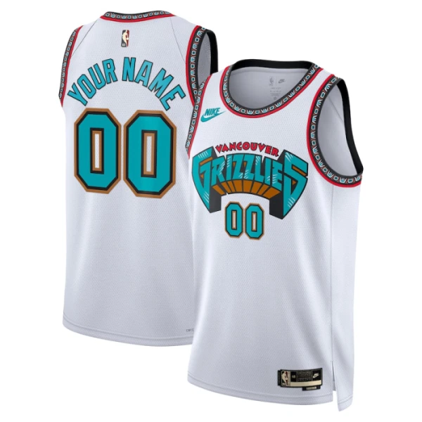 Memphis Grizzlies Košarkaški dres Classic Edition 2024/25 Swingman Prilagođeno Bijela Memphis Grizzlies Košarkaški dres Classic Edition 2024/25 Swingman Prilagođeno Bijela