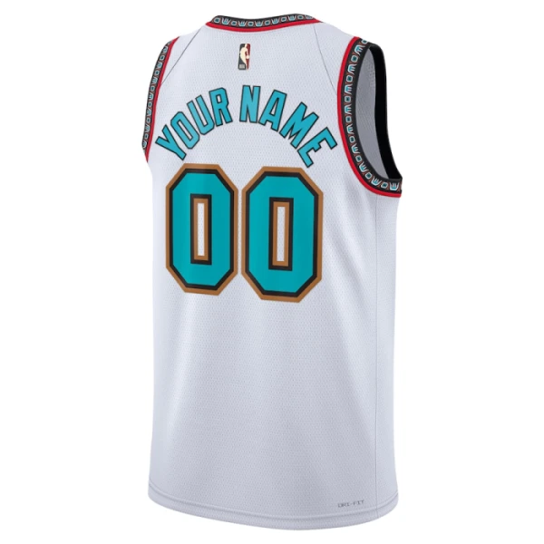 Memphis Grizzlies Košarkaški dres Classic Edition 2024/25 Swingman Prilagođeno Bijela