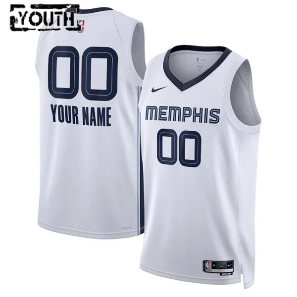 Memphis Grizzlies Košarkaški dres Djeca Association Edition Swingman Prilagođeno Bijela Memphis Grizzlies Košarkaški dres Djeca Association Edition Swingman Prilagođeno Bijela