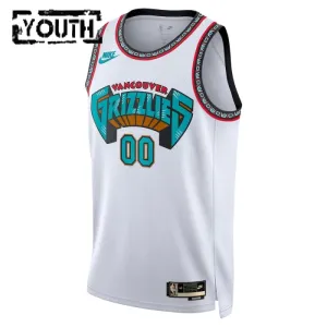 Memphis Grizzlies Košarkaški dres Djeca Classic Edition 2024/25 Swingman Prilagođeno Bijela
