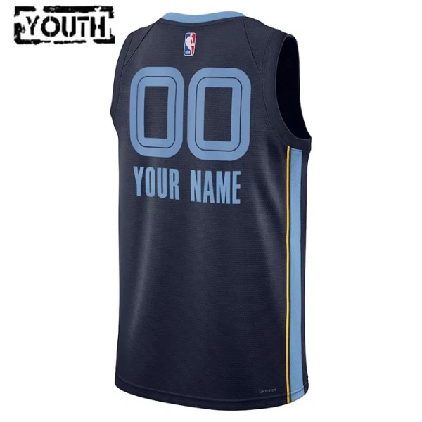Memphis Grizzlies Košarkaški dres Djeca Icon Edition Swingman Prilagođeno Navy