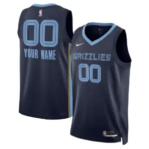 Memphis Grizzlies Košarkaški dres Icon Edition Swingman Prilagođeno Navy