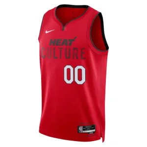 Miami Heat Košarkaški dres City Edition 2024/25 Swingman Prilagođeno Crvena