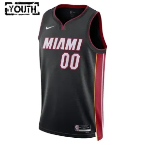 Miami Heat Košarkaški dres Djeca Icon Edition Swingman Prilagođeno Crna