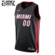 Miami Heat Košarkaški dres Djeca Icon Edition Swingman Prilagođeno Crna