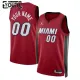 Miami Heat Košarkaški dres Djeca Statement Edition Swingman Prilagođeno Crvena