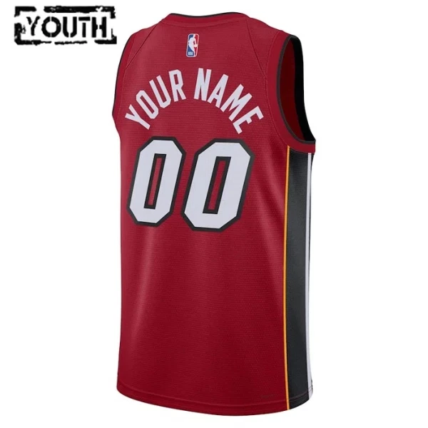 Miami Heat Košarkaški dres Djeca Statement Edition Swingman Prilagođeno Crvena