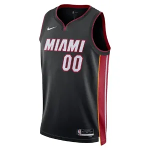 Miami Heat Košarkaški dres Icon Edition Swingman Prilagođeno Crna