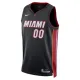 Miami Heat Košarkaški dres Icon Edition Swingman Prilagođeno Crna