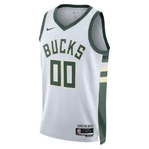 Milwaukee Bucks Košarkaški dres Association Edition Swingman Prilagođeno Bijela