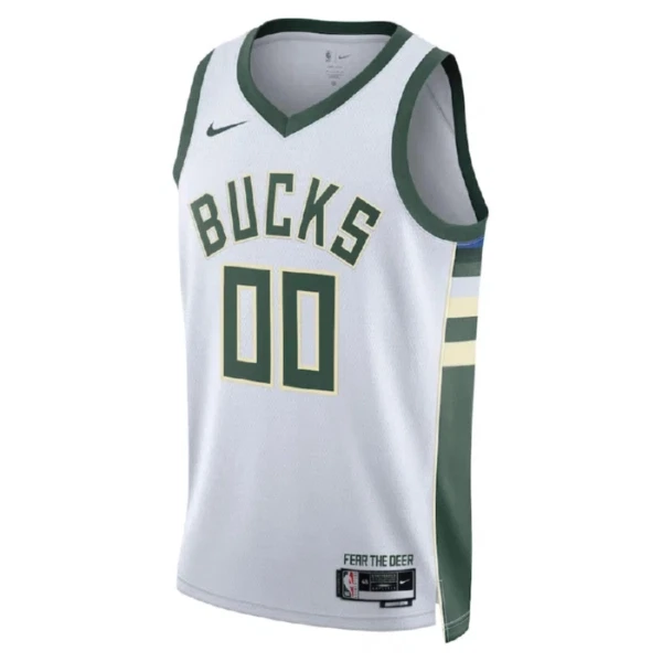 Milwaukee Bucks Košarkaški dres Association Edition Swingman Prilagođeno Bijela