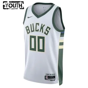 Milwaukee Bucks Košarkaški dres Djeca Association Edition Swingman Prilagođeno Bijela