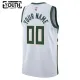 Milwaukee Bucks Košarkaški dres Djeca Association Edition Swingman Prilagođeno Bijela