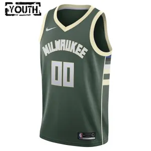 Zelena Milwaukee Bucks Košarkaški dres Djeca Icon Edition Swingman Prilagođeno