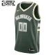 Zelena Milwaukee Bucks Košarkaški dres Djeca Icon Edition Swingman Prilagođeno