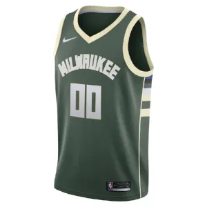 Zelena Milwaukee Bucks Košarkaški dres Icon Edition Swingman Prilagođeno