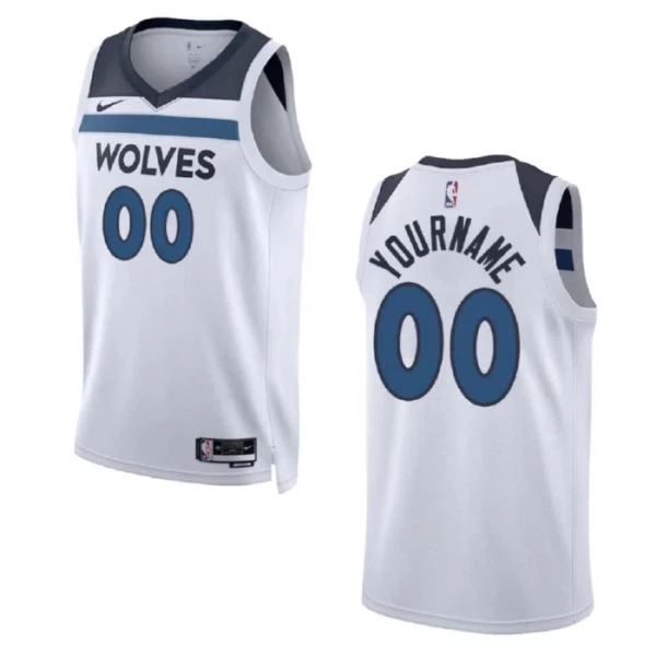 Minnesota Timberwolves Košarkaški dres Association Edition Swingman Prilagođeno Bijela