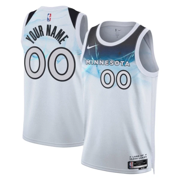 Minnesota Timberwolves Košarkaški dres City Edition 2024/25 Swingman Prilagođeno Bijela