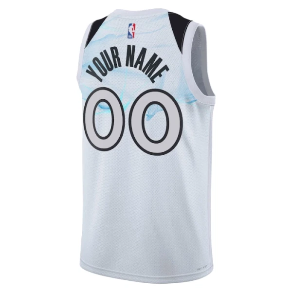Minnesota Timberwolves Košarkaški dres City Edition 2024/25 Swingman Prilagođeno Bijela